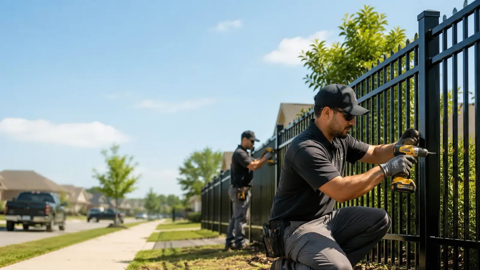 Metal Fence Installation in Jensen Beach, FL